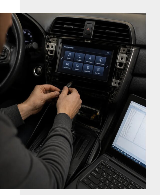 Русификация японских автомагнитол под ключ в Иркутске