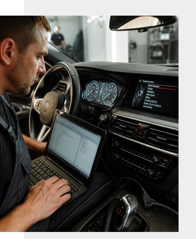 Русификация приборной панели BMW для авто в Иркутске от компании