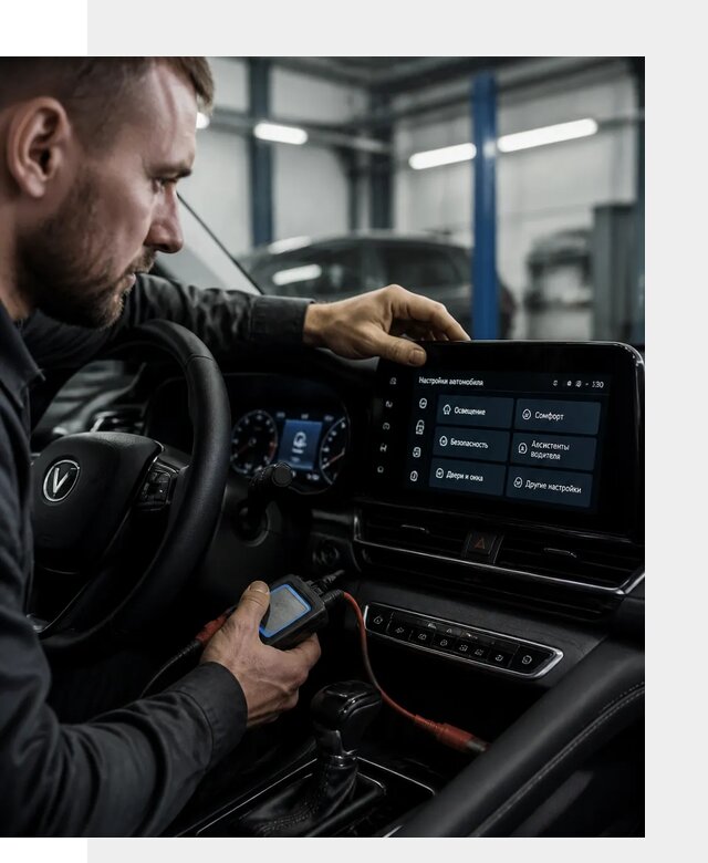 Русификация Changan CS55 и мультимедиа под ключ в Иркутске