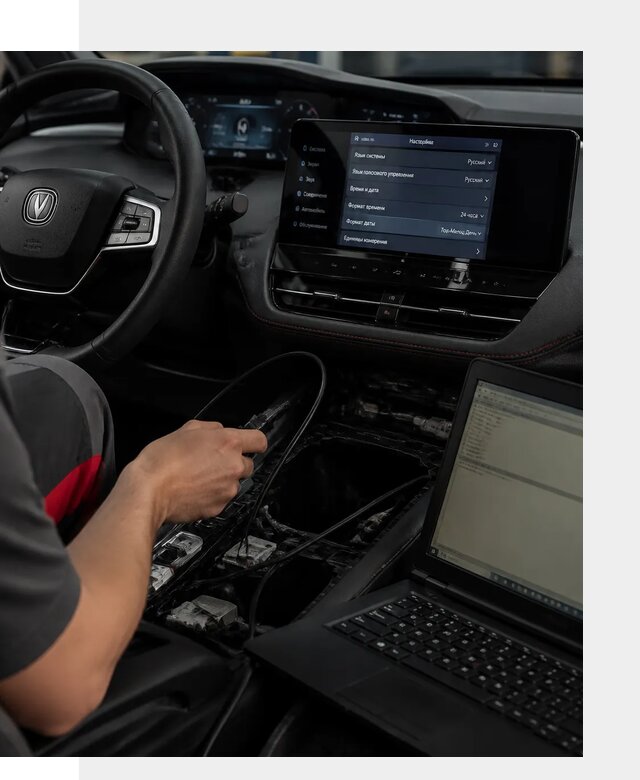 Русификация автомобиля Changan UNI-K под ключ в Иркутске