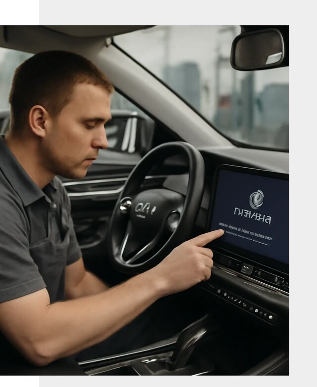 Установка приложений Changan и сервисов в авто в Иркутске
