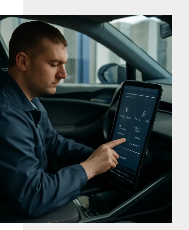 Русификация мультимедиа и приборной панели Deepal SL03 в Иркутске