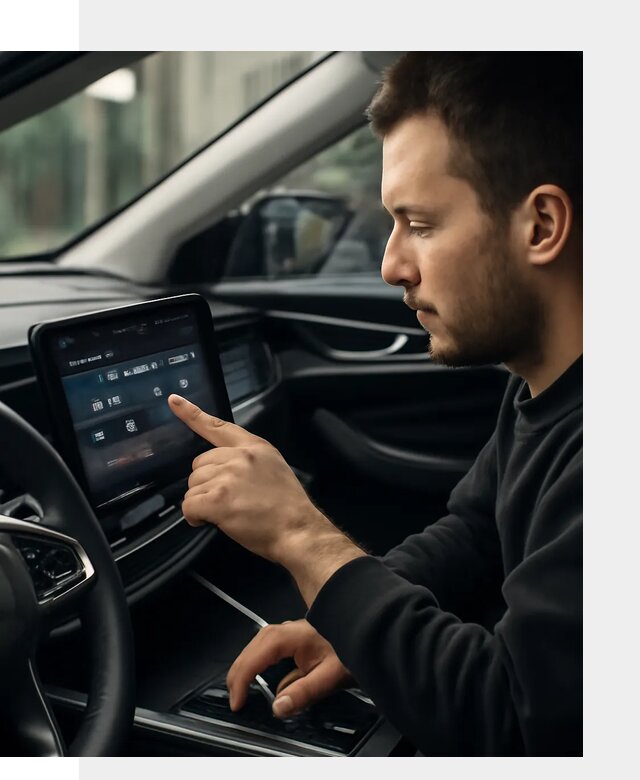 Русификация приборной панели Geely для автомобилей в Иркутске