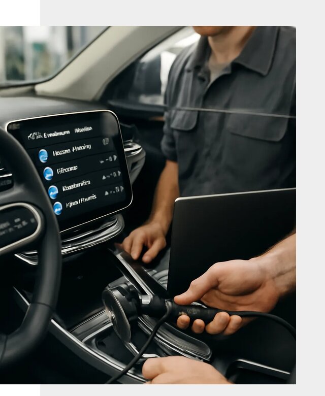 Установка приложений Geely для мультимедиа автомобиля в Иркутске