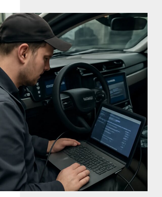 Профессиональная русификация автомобилей Lynk Co в Иркутске