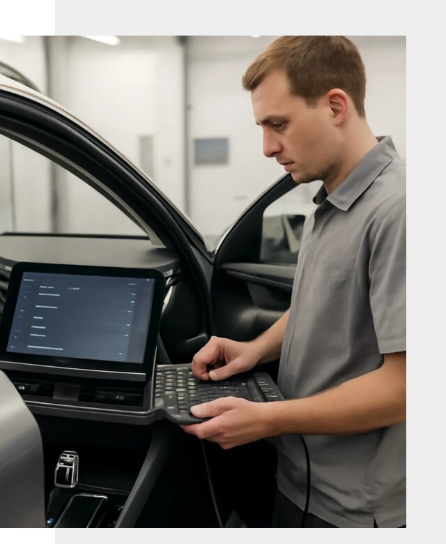 Русификация мультимедиа автомобилей Lynk Co в Иркутске