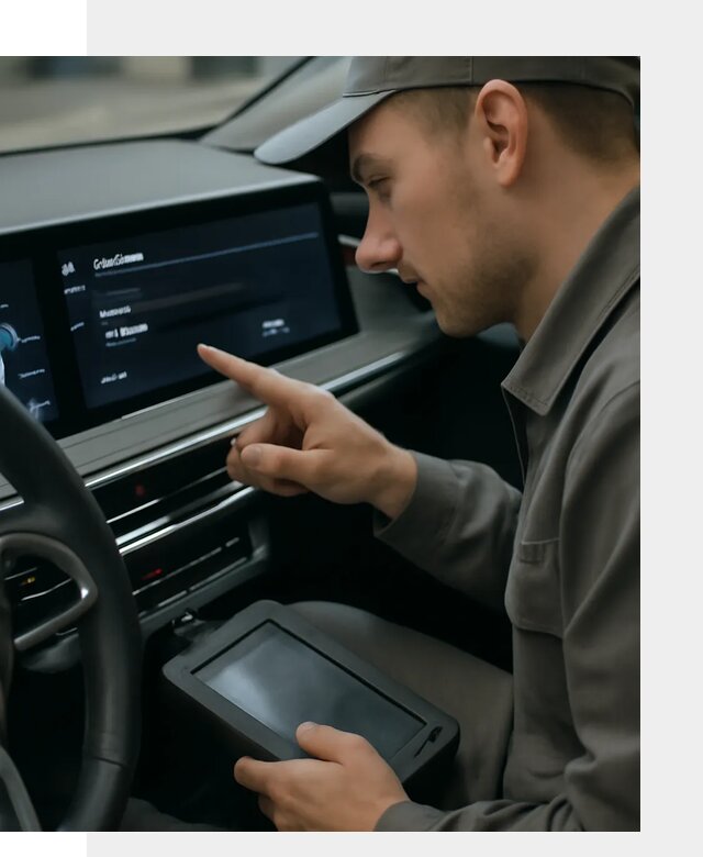 Русификация приборной панели автомобиля Voyah в Иркутске