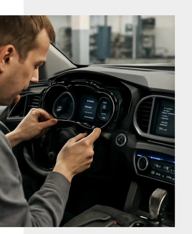 Русификация приборной панели автомобилей Hyundai в Иркутске