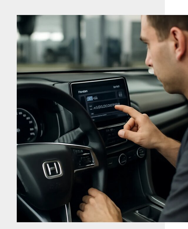 Русификация панели приборов Honda в Иркутске по цене 5210 ФастМобиль-Ркт