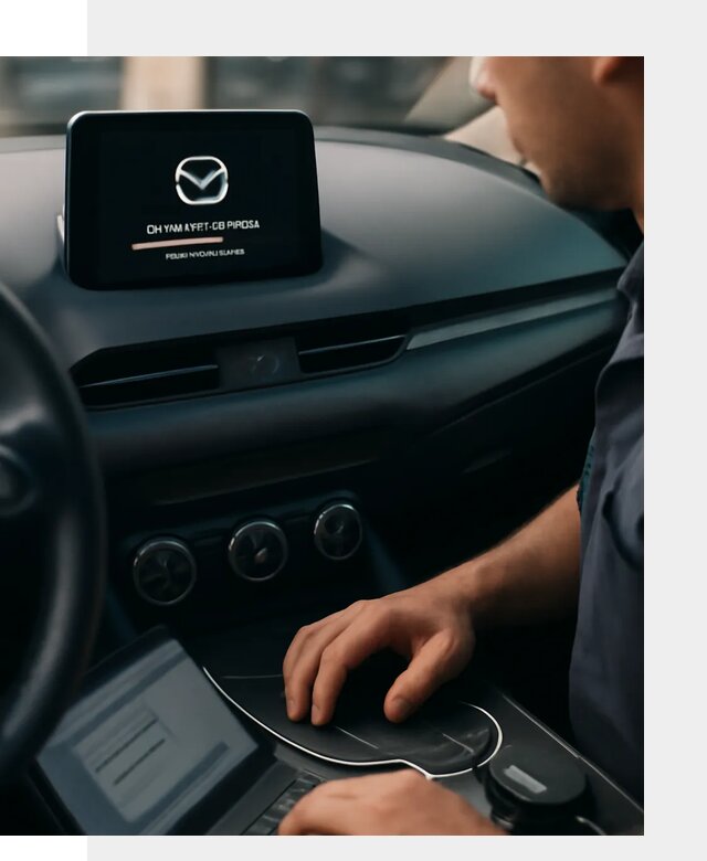 Установка приложений Mazda на мультимедийную систему в Иркутске